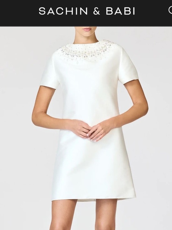 sachin and babi white mini dress Sachin & Babi Pippa Mini Dress